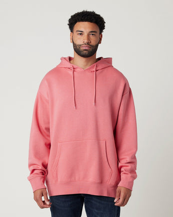 Pretreated Cotton Heritage M2500 Lightweight Pullover Hoodie - Island Red