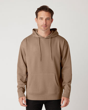 Pretreated Cotton Heritage M2500 Lightweight Pullover Hoodie - Latte