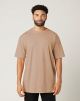 Pretreated Cotton Heritage MC1086 Men's Heavyweight T-Shirt - Latte