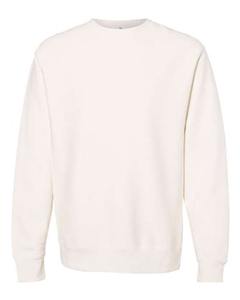 Pretreated Independent Trading Co. IND5000C Unisex Legend Premium Heavyweight Cross-Grain Crewneck Sweatshirt - Bone