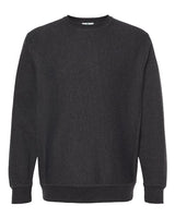 Pretreated Independent Trading Co. IND5000C Unisex Legend Premium Heavyweight Cross-Grain Crewneck Sweatshirt - Charcoal Heather