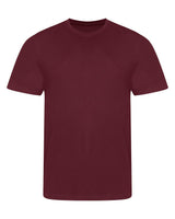 Pretreated AWDis JTA001 Unisex Cotton T-Shirt - Burgundy