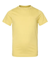 Pretreated LAT 6101 Youth Fine Jersey Tee - Butter
