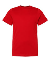 Pretreated LAT 6101 Youth Fine Jersey Tee - Red