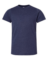 Pretreated LAT 6101 Youth Fine Jersey Tee - Vintage True Navy