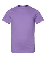 Pretreated LAT 6101 Youth Fine Jersey Tee - Lavender