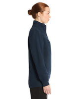 Pretreated Lane Seven LS14014 Premium Quarter Zip - Navy - Side
