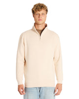 Pretreated Lane Seven LS14014 Premium Quarter Zip - Sandshell