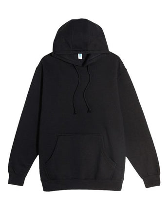 Pretreated Lane Seven LS19001 Unisex Heavyweight Hoodie Sweatshirt - Black