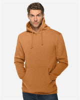 Pretreated Lane Seven LS19001 Unisex Heavyweight Hoodie Sweatshirt - Meerkat - On Model