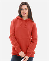 Pretreated Lane Seven LS19001 Unisex Heavyweight Hoodie Sweatshirt - Paprika - On Model