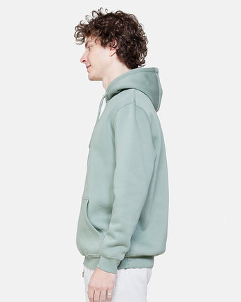 Pretreated Lane Seven LS19001 Unisex Heavyweight Hoodie Sweatshirt - Sage - Side