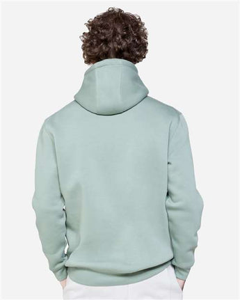 Pretreated Lane Seven LS19001 Unisex Heavyweight Hoodie Sweatshirt - Sage - On Model - Back