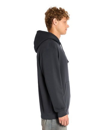 Pretreated Lane Seven LS19001 Unisex Heavyweight Hoodie Sweatshirt - Smoke - Side