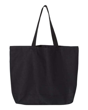 Pretreated OAD OAD108 Jumbo Tote - Black