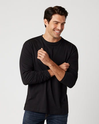 Pretreated Cotton Heritage MC1144 Long Sleeve Black