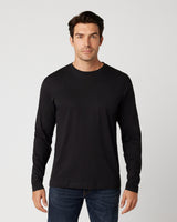 Pretreated Cotton Heritage MC1144 Long Sleeve - Black