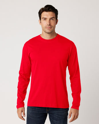 Pretreated Cotton Heritage MC1144 Long Sleeve - Team Red