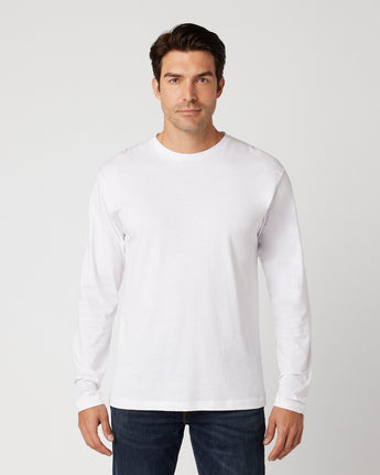 Pretreated Cotton Heritage MC1144 Long Sleeve - White