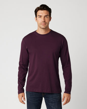 Pretreated Cotton Heritage MC1144 Long Sleeve - Wine