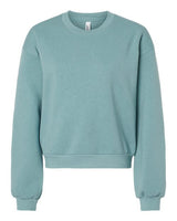 Pretreated American Apparel RF494 Women's ReFlex Fleece Crewneck Sweatshirt - Arctic