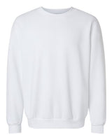 Pretreated American Apparel RF496 Unisex ReFlex Fleece Crewneck Sweatshirt - White