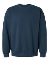 Pretreated American Apparel RF496 Unisex ReFlex Fleece Crewneck Sweatshirt - Sea Blue