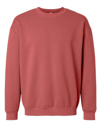 Pretreated American Apparel RF496 Unisex ReFlex Fleece Crewneck Sweatshirt - Canyon