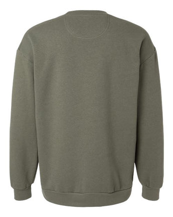 Pretreated American Apparel RF496 Unisex ReFlex Fleece Crewneck Sweatshirt - Lieutenant - Back