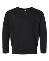 Pretreated Rabbit Skins 3317 Toddler Fleece Crewneck Sweatshirt - Black
