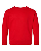 Pretreated Rabbit Skins 3317 Toddler Fleece Crewneck Sweatshirt - Red