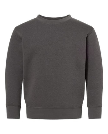 Pretreated Rabbit Skins 3317 Toddler Fleece Crewneck Sweatshirt - Charcoal