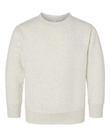 Pretreated Rabbit Skins 3317 Toddler Fleece Crewneck Sweatshirt - Natural Heather