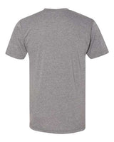 Pretreated American Apparel TR401 Unisex Triblend Track Tee - Athletic Grey - Back
