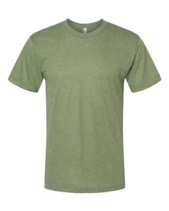 Pretreated American Apparel TR401 Unisex Triblend Track Tee - Tri-Olive