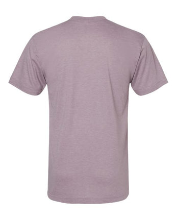 Pretreated American Apparel TR401 Unisex Triblend Track Tee - Tri-Storm - Back