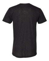 Pretreated American Apparel TR401 Unisex Triblend Track Tee - Tri-Black - Back