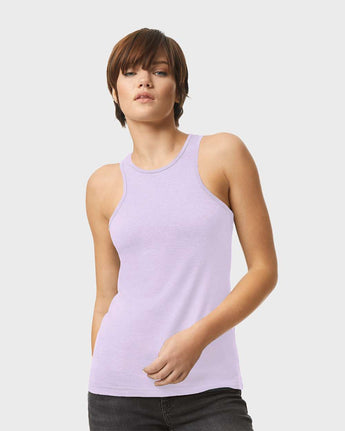 Pretreated American Apparel 101CVC Women's CVC Tank - Heather Lilac