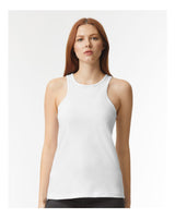 Pretreated American Apparel 101CVC Women's CVC Tank - White