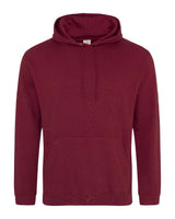 Pretreated AWDis JHA001 Unisex College Hooded Sweatshirt - Burgundy