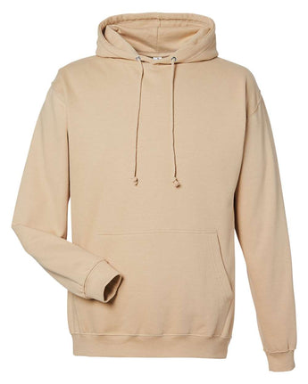 Pretreated AWDis JHA001 Unisex College Hooded Sweatshirt - Desert Sand