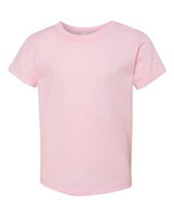 Pretreated Bella + Canvas 3001T Toddler Jersey Tee - Pink