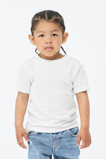 Pretreated Bella + Canvas 3001T Toddler Jersey Tee