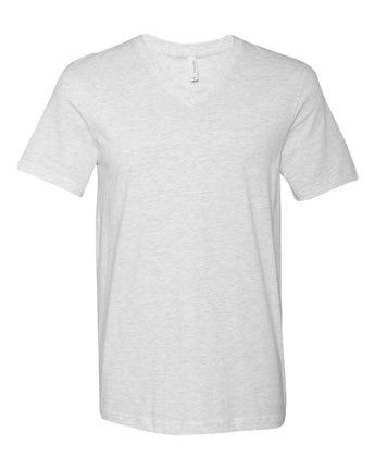 Pretreated Bella Canvas 3005 Jersey V-Neck Tee - Ash