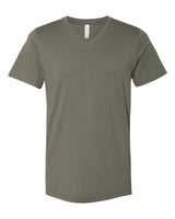 Pretreated Bella Canvas 3005 Jersey V-Neck Tee - Military Green