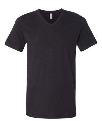 Pretreated Bella Canvas 3005 Jersey V-Neck Tee - Vintage Black