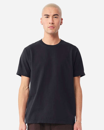 Pretreated BELLA+CANVAS 4810GD Unisex Heavyweight Garment-Dyed Tee - Black