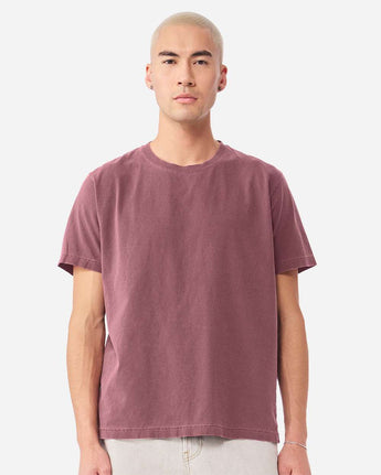 Pretreated BELLA+CANVAS 4810GD Unisex Heavyweight Garment-Dyed Tee - Washed Maroon