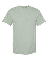 Pretreated Comfort Colors 6030 Garment-Dyed Heavyweight Pocket T-Shirt - Bay