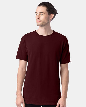 Pretreated ComfortWash GDH100 Garment-Dyed T-Shirt - Maroon